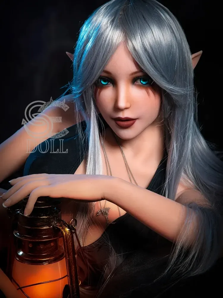 F361K-150cm\/4ft9-27kg Elsa E Cup Fansty Dark TPE Elf Anime Alien Adult Sex Doll【IN StockUS\/EU】| SE Doll view 9