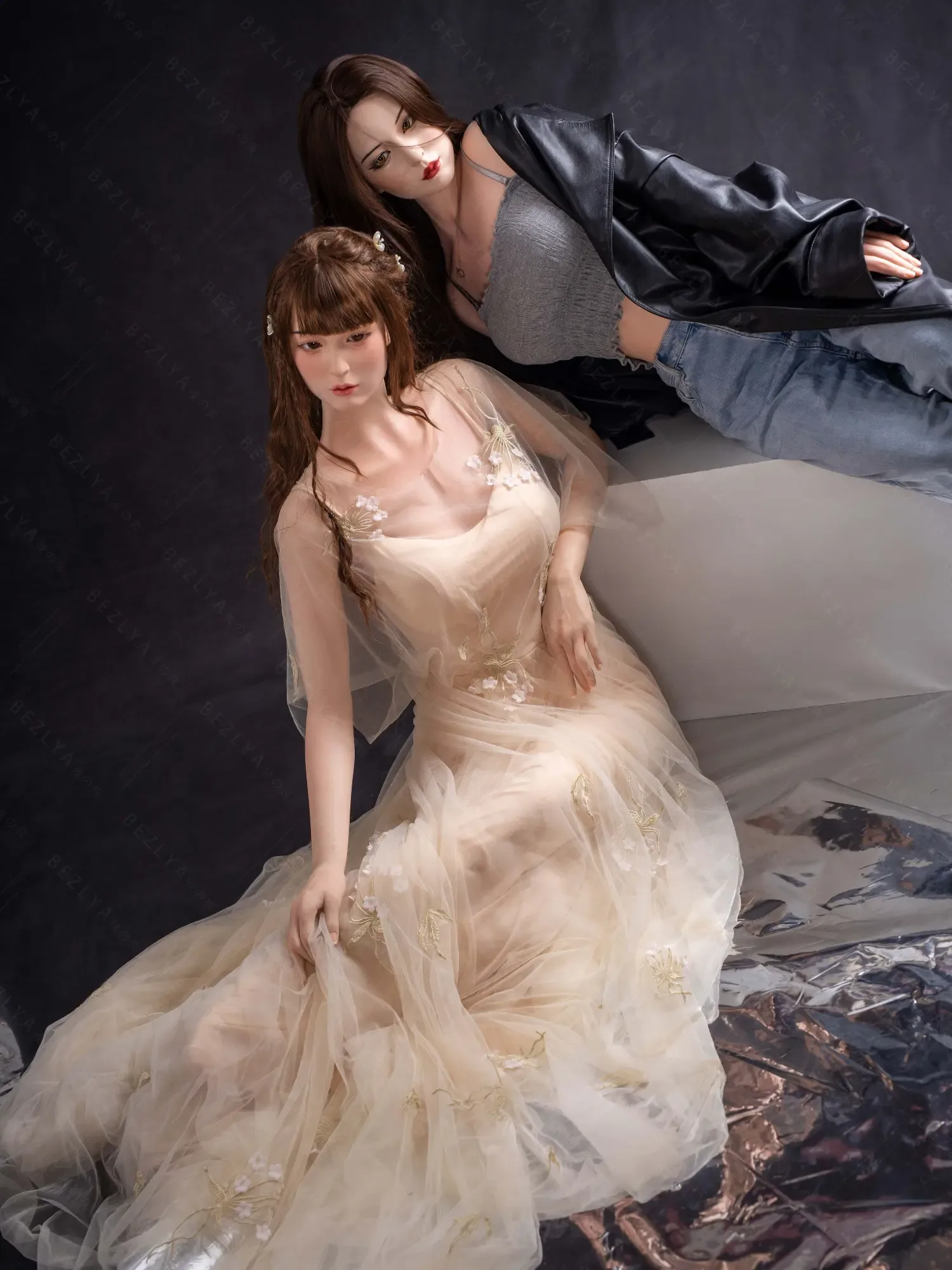F4737-160cm(5.3ft)-34kg 2.0 B Cup Robot Silicone Head Adult Asian Chinese Sex Doll|Bezlya Doll view 10