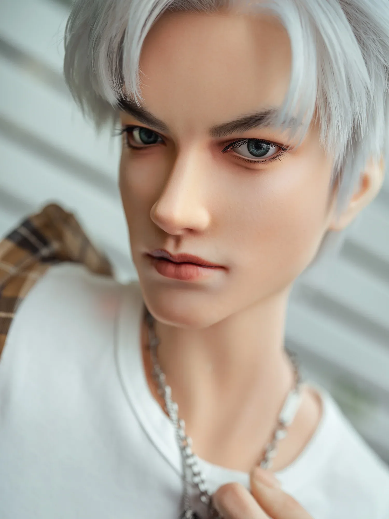 F7619-162cm\/5ft3 42.5kg 2026 Realistic 162cm Silicone Male Sex Doll with 5.9in Vibrating Dildo | SY Doll view 6