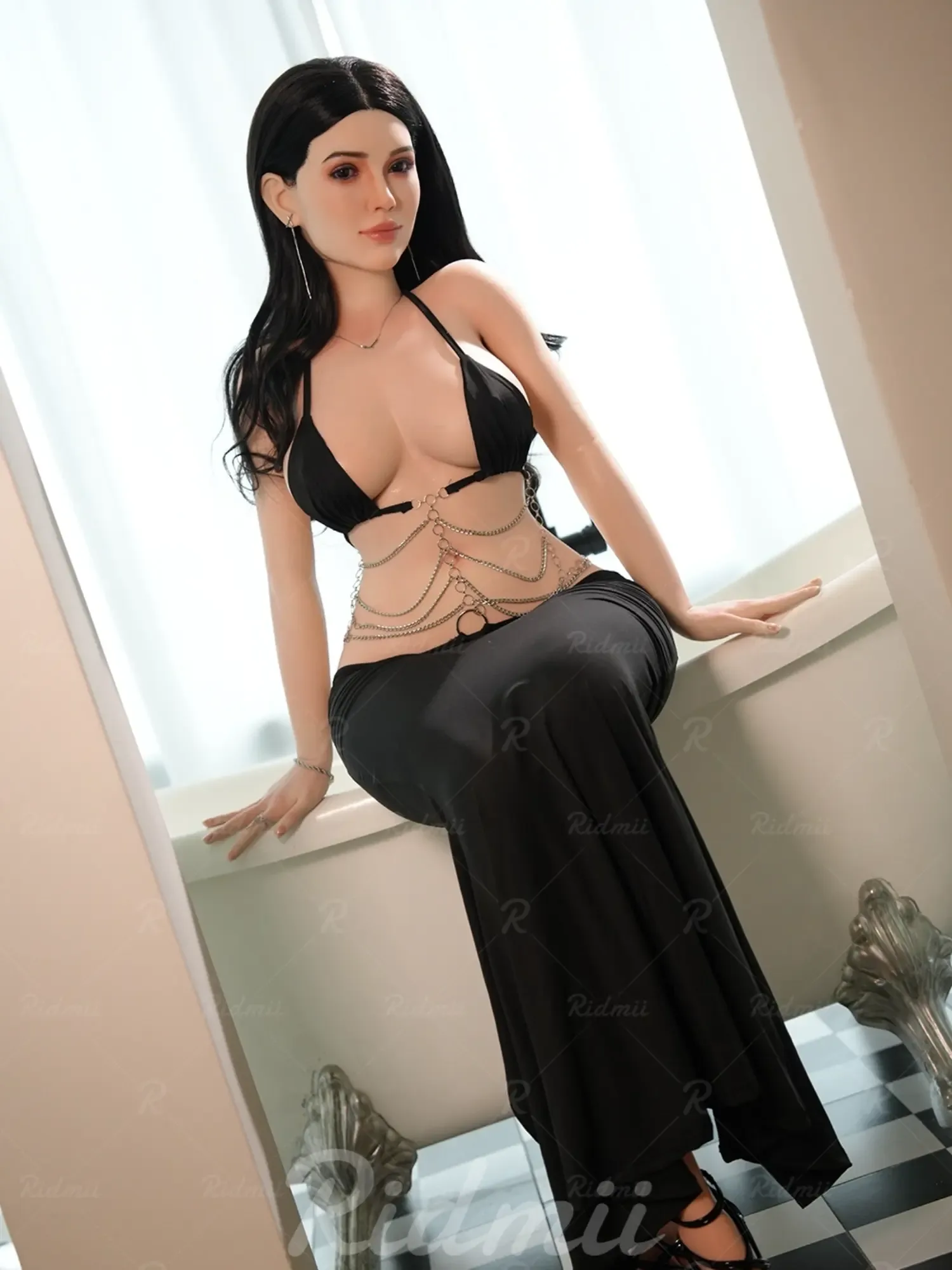 F8534-164cm\/37kg Silicone life size sex doll adult female sex doll Aisha| Ridmii view 10