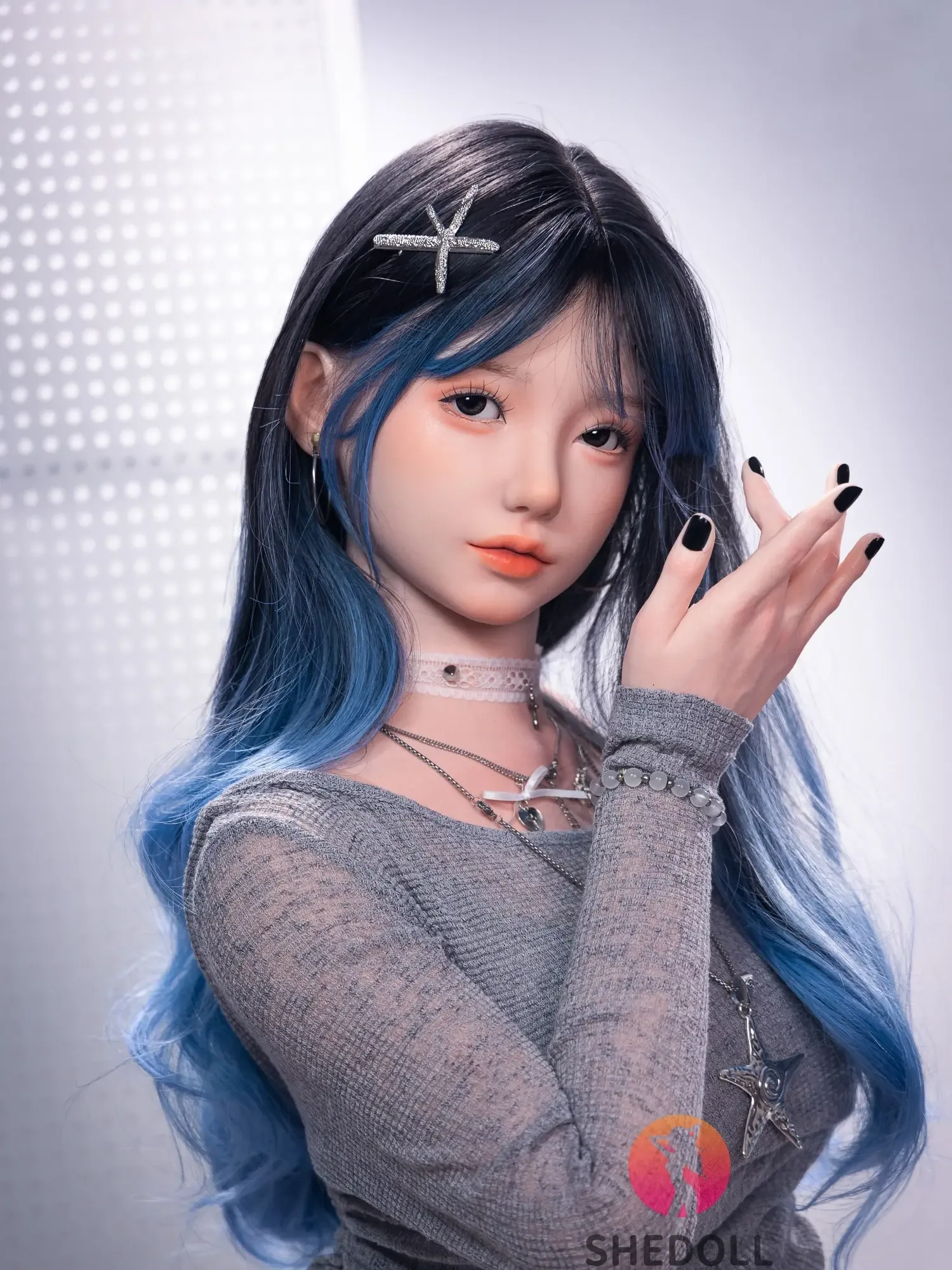 F6172—168cm\/5ft5-47kg D Cup Lifelike Asian ROS Silicone Sex Doll | SHEDOLL