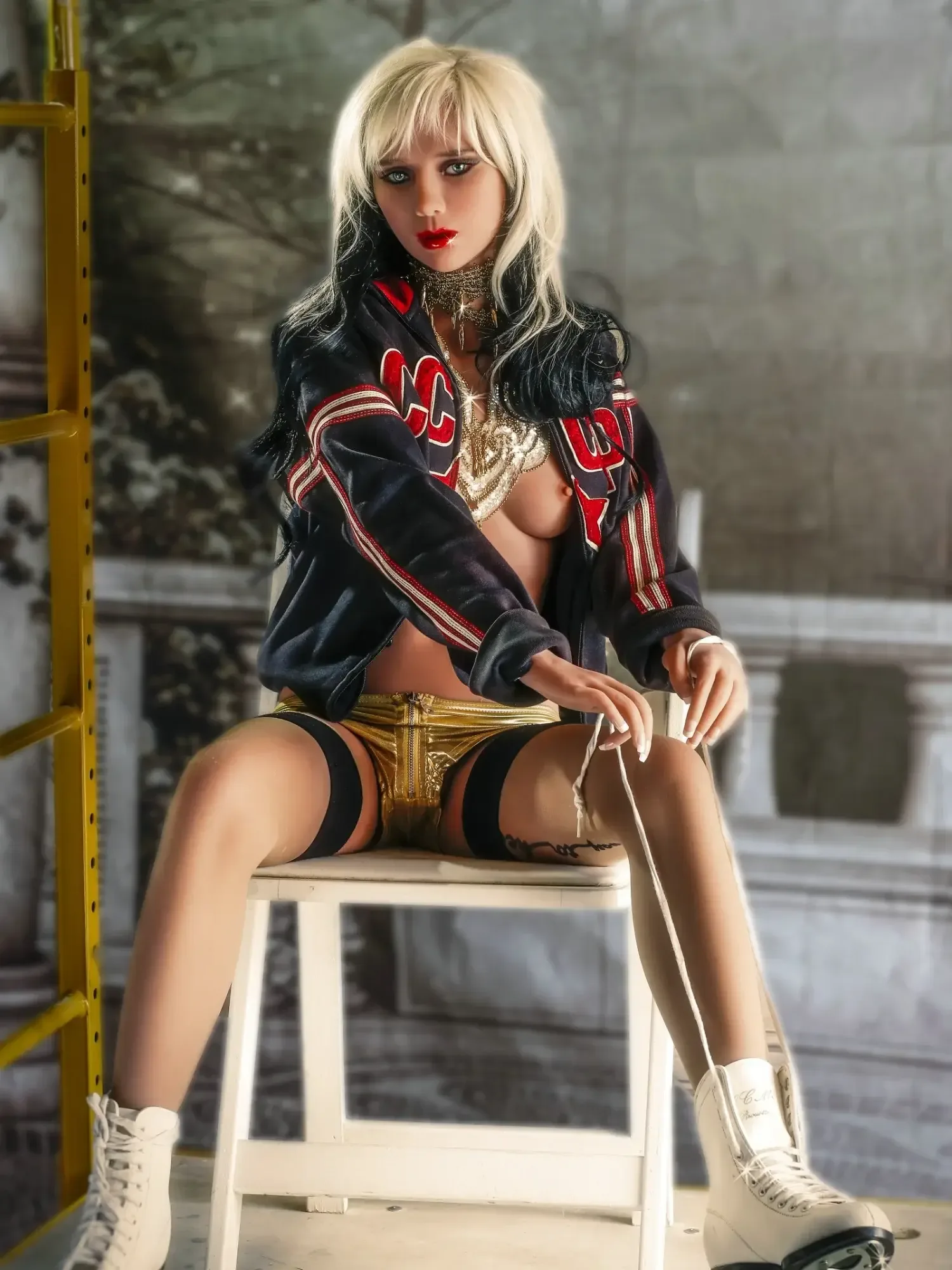 F3290-156cm\/5ft1(32kg) A Cup TPE Sexy Full Body Young Small Chest Sex Doll | YL Doll