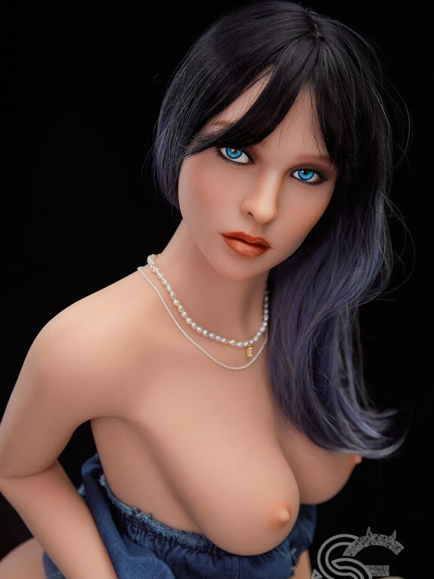 F4690—158cm(5ft2)-33.5kg Erin Bertram D Cup TPE Real Sexy Robotic Sex Doll | SE Dol view 5