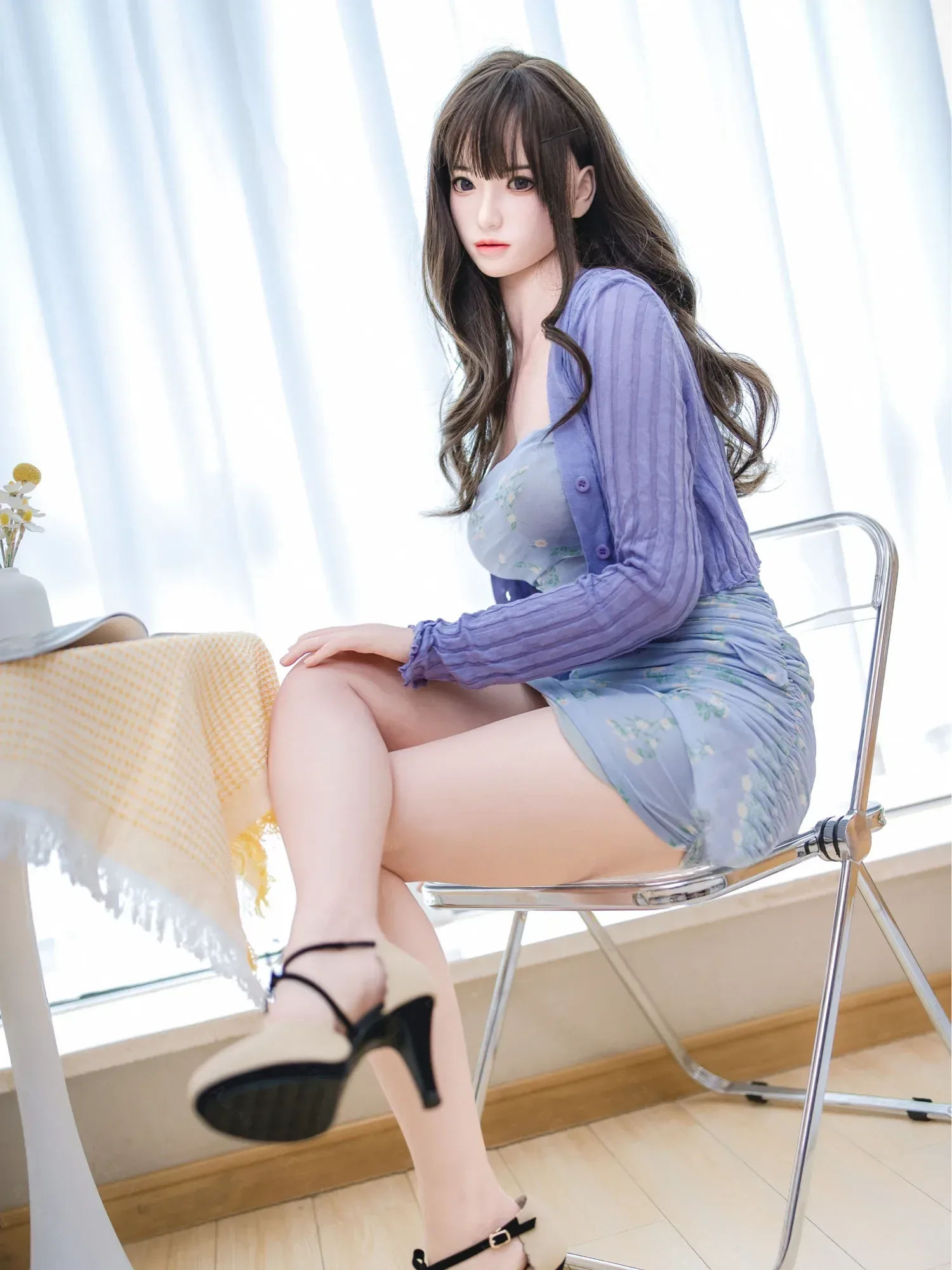 F4805-162cm(5.4ft)-39.5kg 2.2u B Cup Asian Sex Doll of Premium Japanese Sex Doll with 3 Love Holes |AITIA Doll view 8