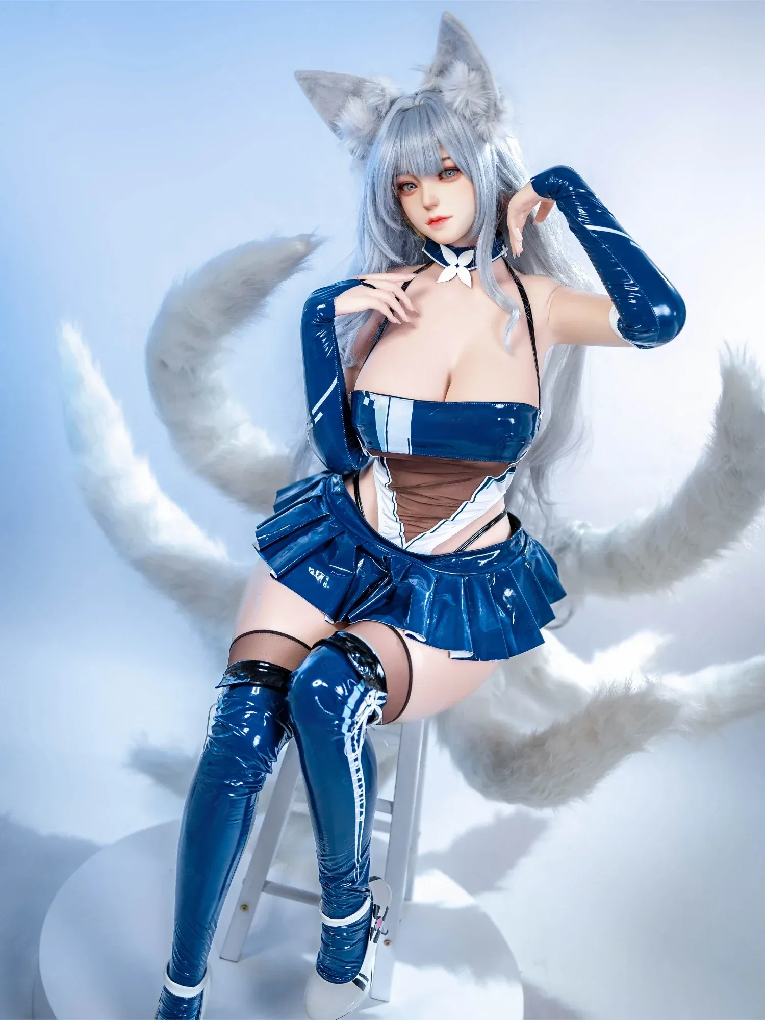 F7125-155Mcm(5.1ft)-38kg 2.2cf E Cup Mini ROS Silicone Asian Adult Chinese Anime Sex Doll|AITIA Doll view 10