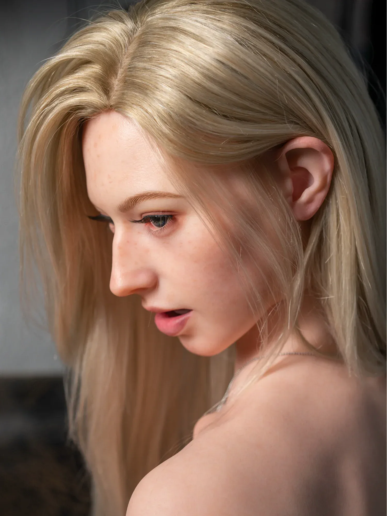 F5727—175cm\/5ft7 E Cup Movable Jaws Silicone Naked Sex Doll (Inspiration) | Zelex Doll view 5