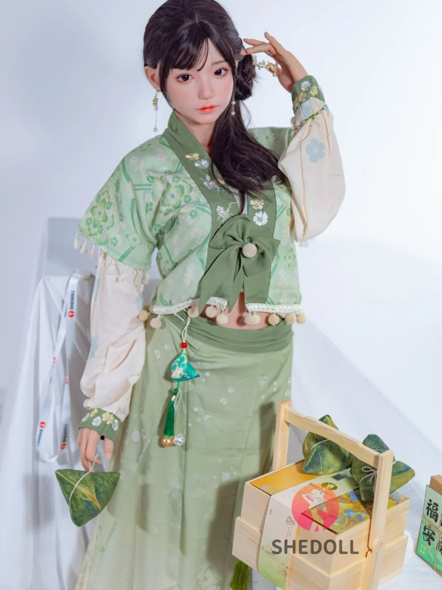 F6008—158cm\/5ft2-47kg C Cup Asian ROS Silicone Sex Doll | SHEDOLL view 4