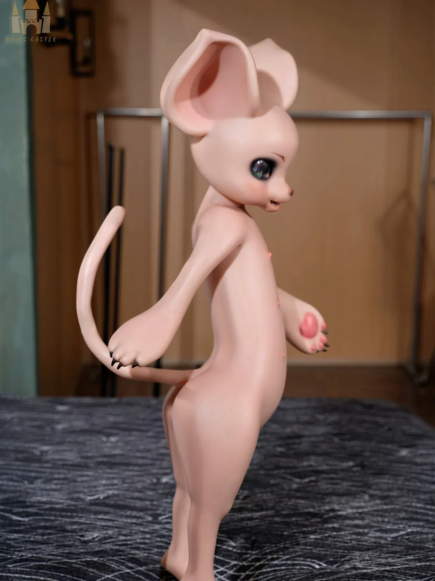 F9361-19.5kg Silicone Fur Fapdolls Cream Mouse Life Like Mini Hentai Sex Doll｜Doll Castle view 12