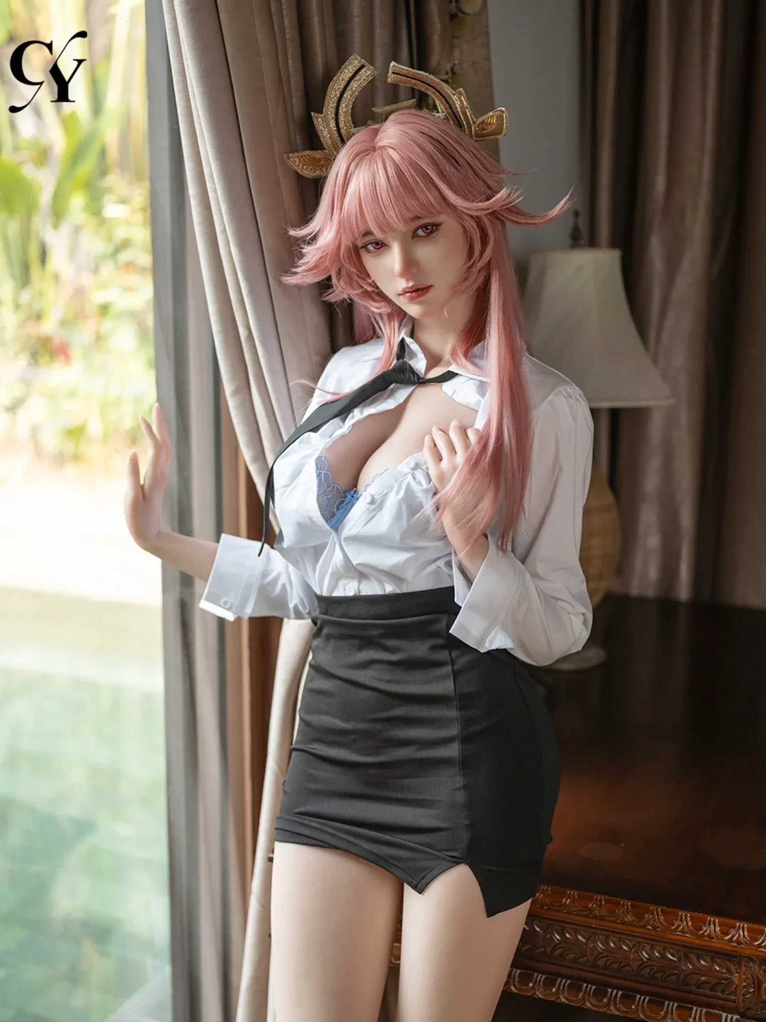 F5814—168cm\/5ft5-35kg F Cup Asian Silicone Realistic Sex Doll  | TOP-CYDOLL