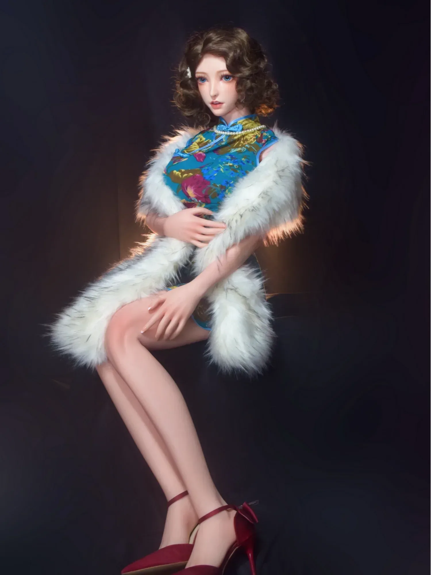 F1519-150cm\/5ft Full Silicone Sexy Anime Woman Brunette Chinese Sex Doll Review | Elsa Babe view 4