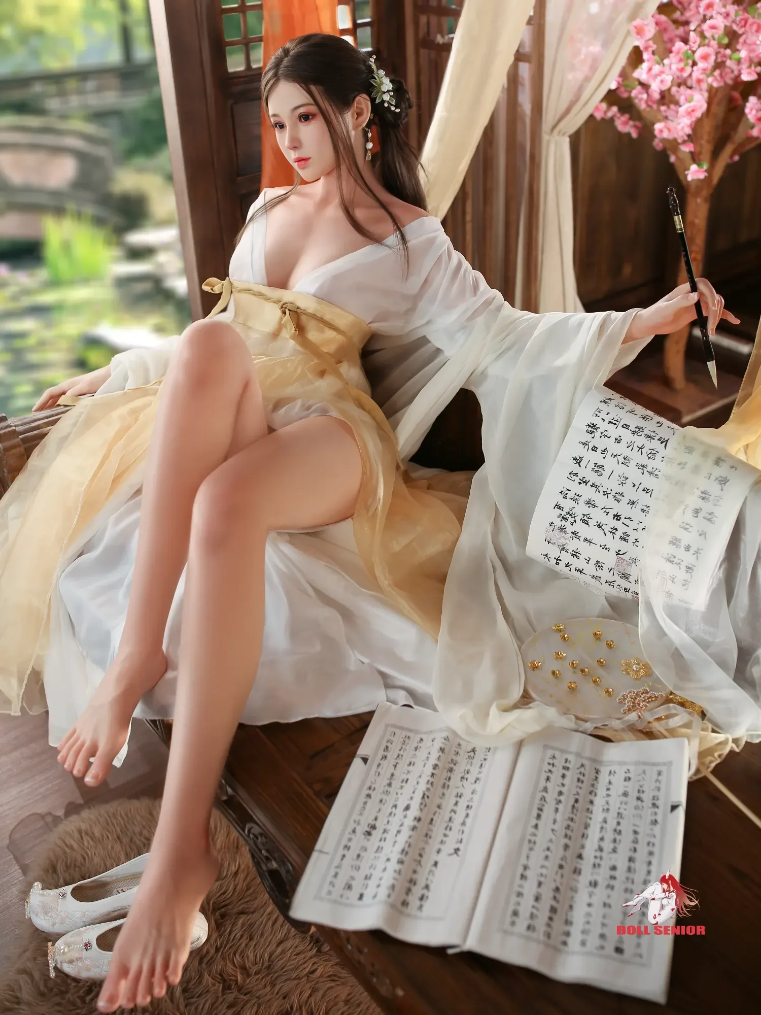F4836- 168cm(5ft6)-36kg E Cup Silicone ROS Asian Best Chinese Sex Doll丨Doll senior view 8