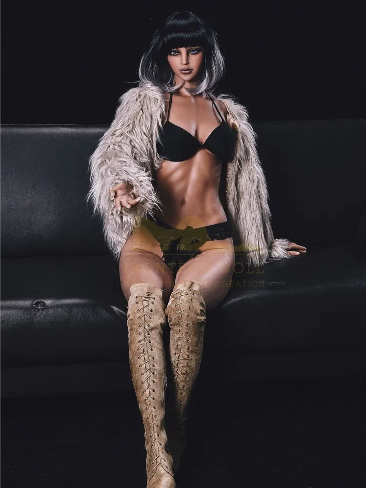 F1920K-168cm(5.5ft) D Cup Emily Black Sex Doll｜Irontech Doll view 6