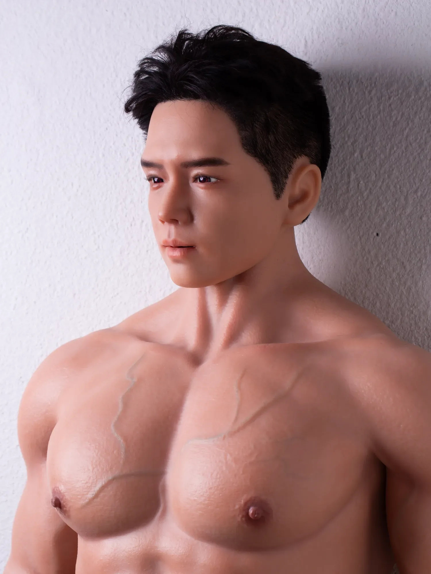 F9140-175cm\/5ft9-49kg Full Size Silicone Male Sex Doll with 7.48\" Big Dick | Qita doll view 10
