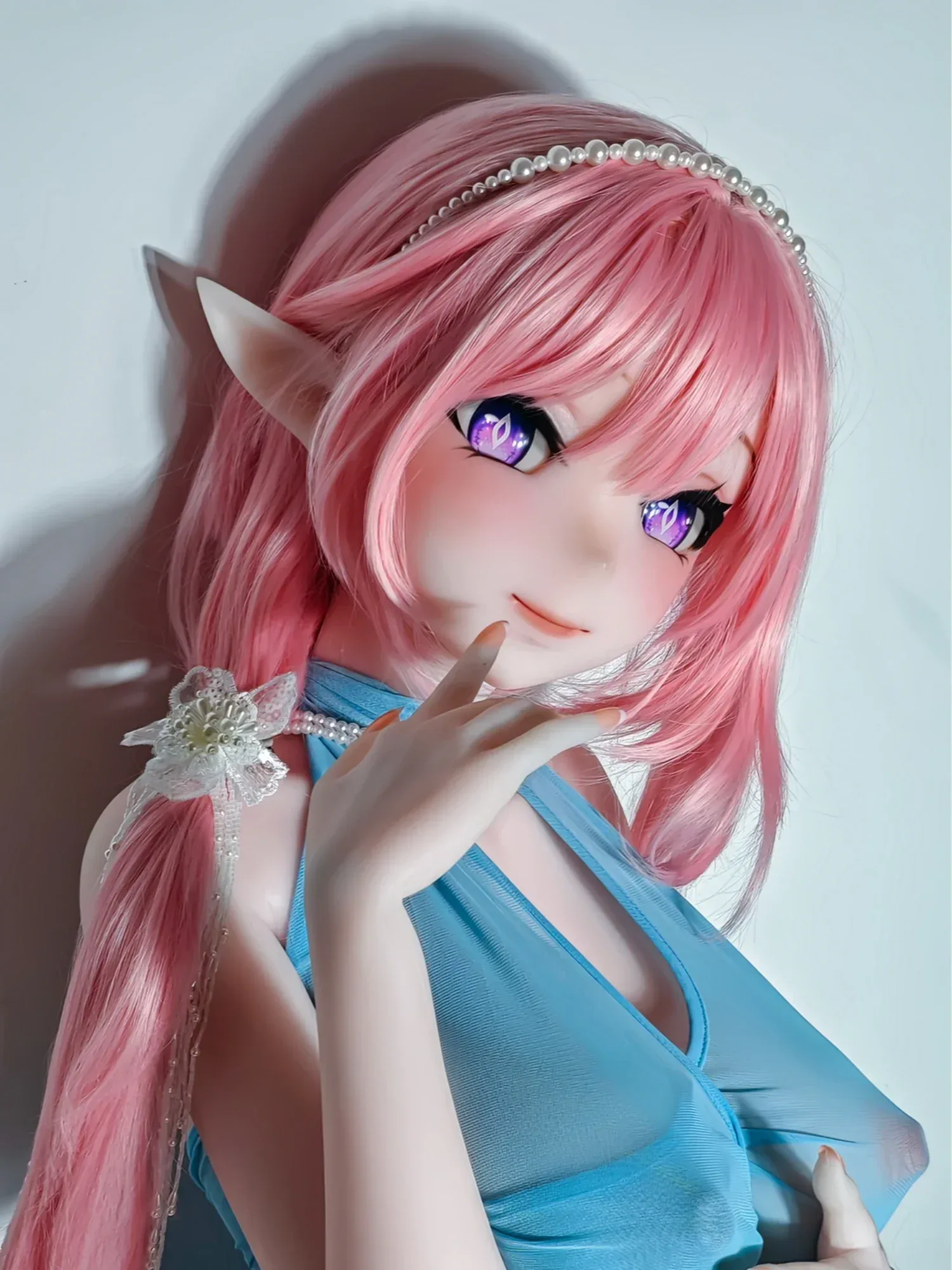 F9279-163cm\/5ft4-39kg Silicone Anime naked doll sex | Elsa Babe view 6