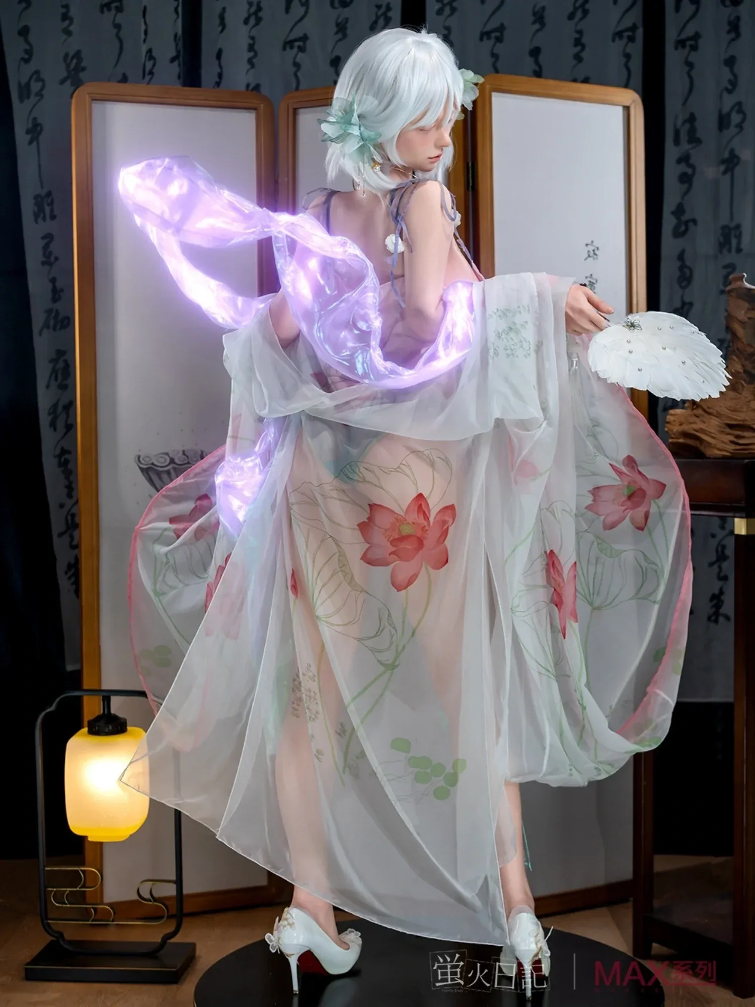 F6263—160cm\/5ft3-31.2kg E Cup Silicone Closed Eyes Sex Doll with Large Breasts | Firefly Diary Max view 8