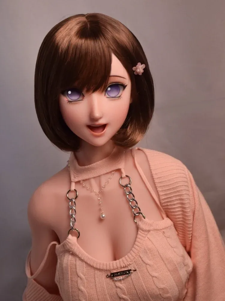 F1564-Elsa Babe-165cm\/5ft4-34.7kg Full Silicone Sexy realistic petite Anime Sex Dolls view 7