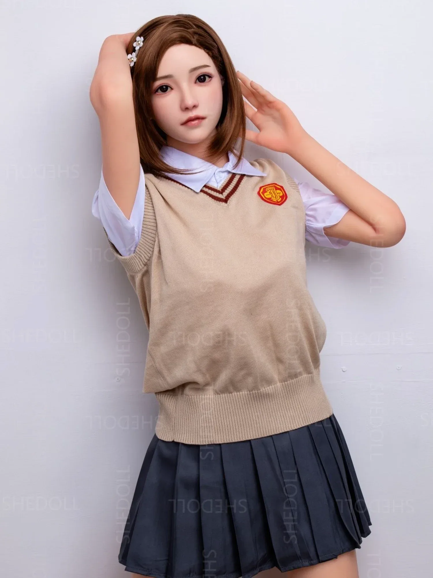 F5887—158cm\/5ft2-38kg C Cup Asian Silicone Head TPE Body Sex Doll | SHEDOLL view 3