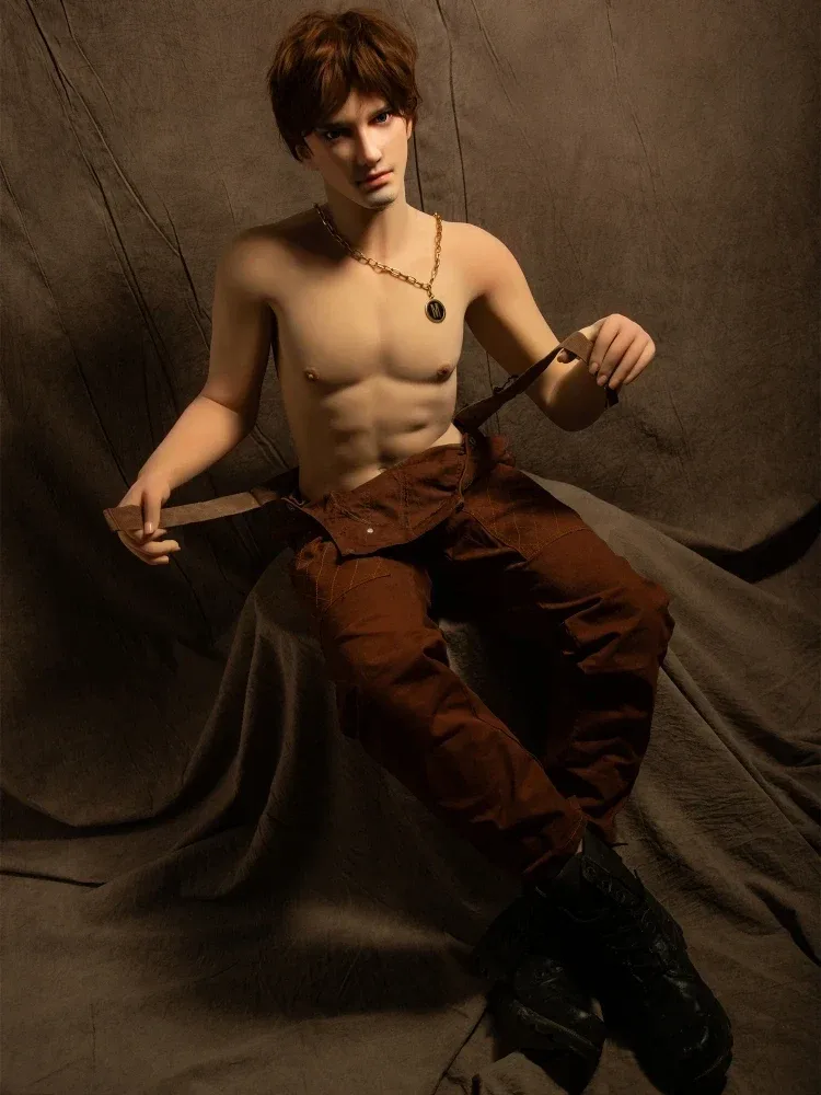 F113-175cm-58kg Gavin Melancholic uncle Femboy Male Sex Doll-qita doll view 8