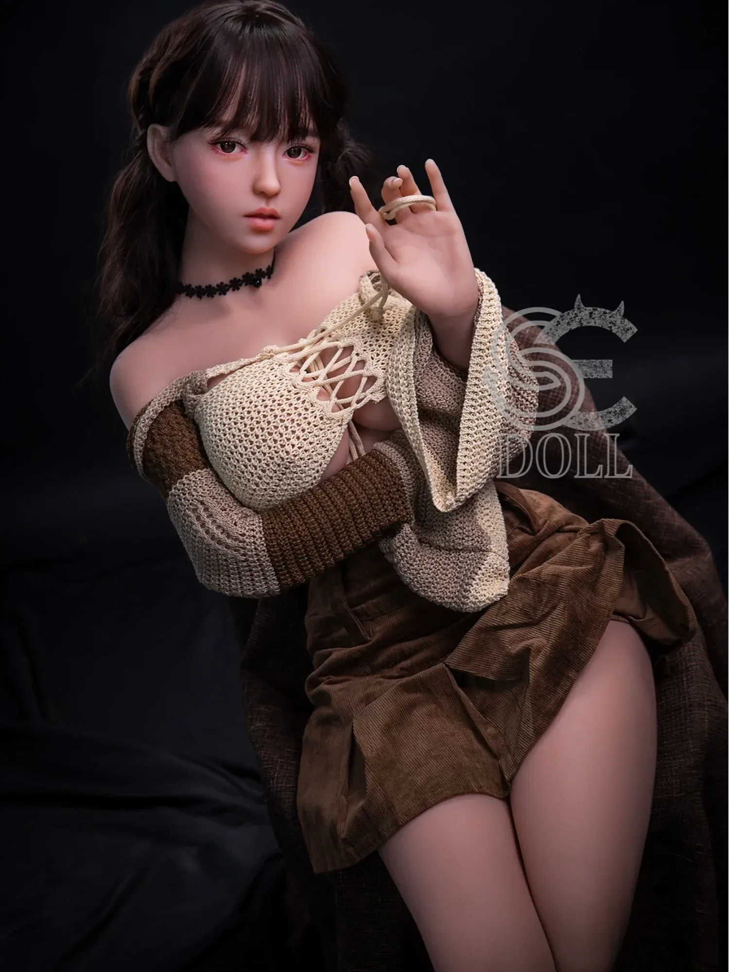 F3688-161cm(5.3ft)-35kg Melody F Cup TPE Cute Asian Chinese 18s Sex Doll|SE Doll view 4