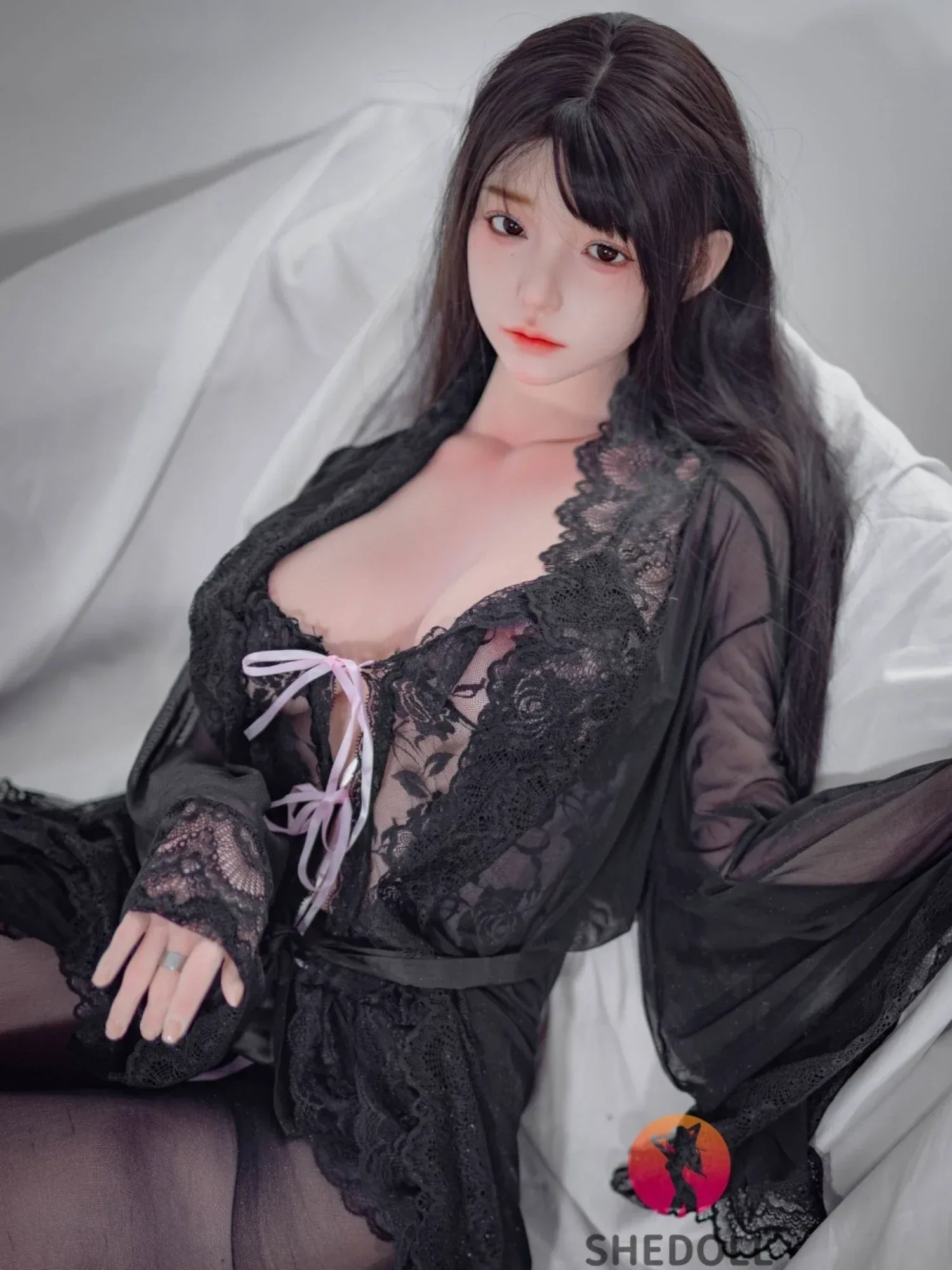 F6048—165cm\/5ft4-56kg E Cup Asian ROS Silicone Sex Doll | SHEDOLL view 2