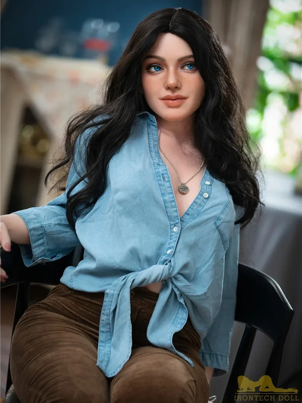 F1303-152cm\/5ft A Cup Ivy MILF Silicone Sex Doll |Irontech Doll view 10