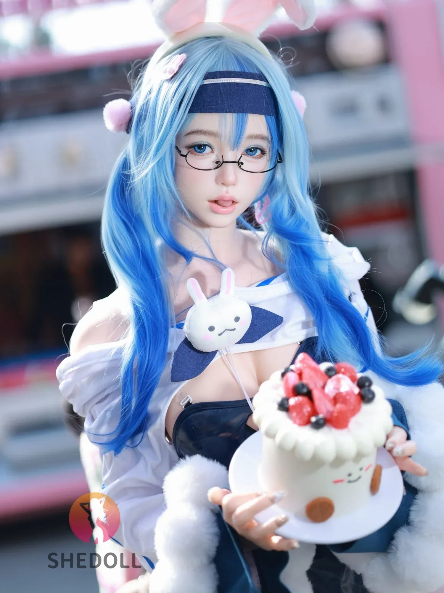 F6332—SHEDOLL Asian Cosplay Sex Doll Silicone 167cm\/5.5ft-53kg D Cup ROS