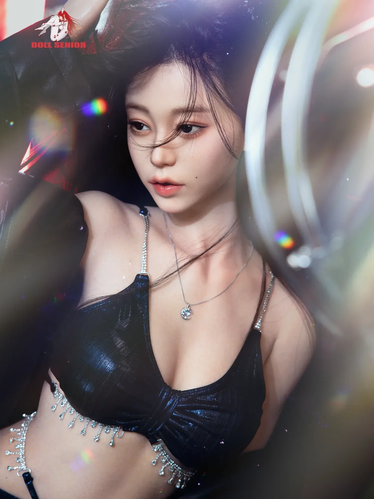 F5712- 165cm(5ft4)-35kg B Cup Silicone ROS Flat Chest Asian Celebrity Sex Doll丨Doll senior view 12