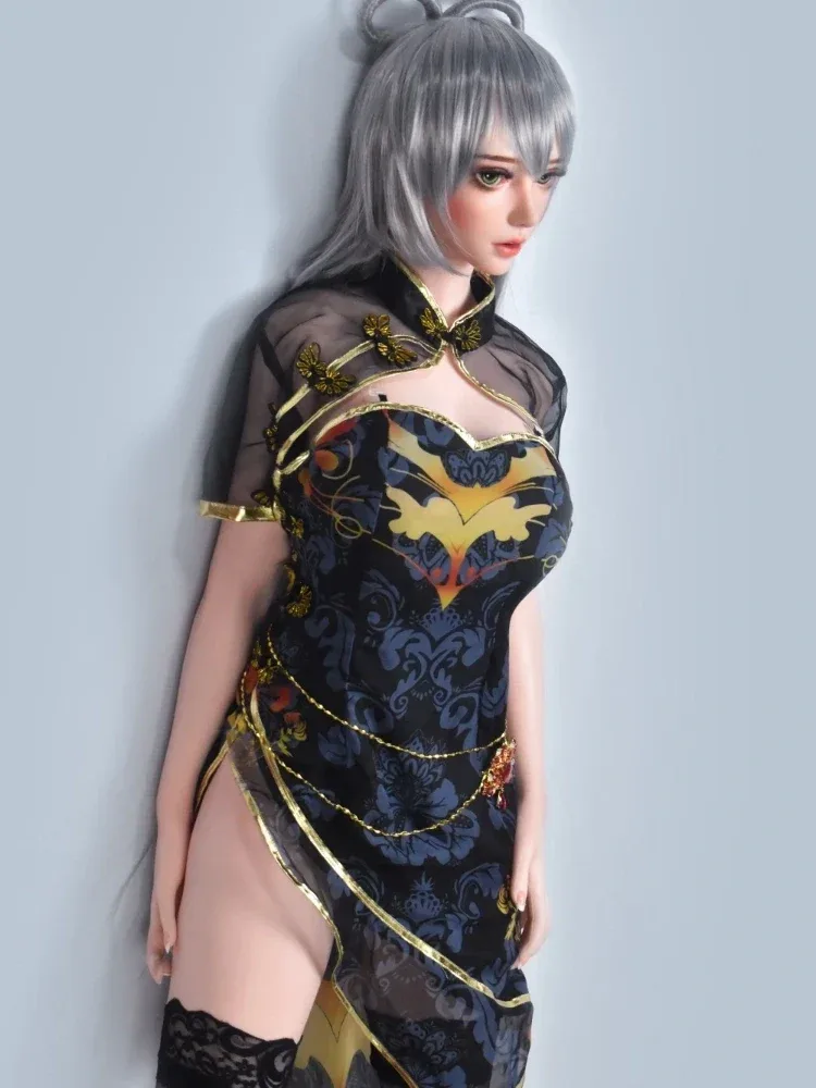 F1538-165cm(5ft4) Fantasy Full Silicone Sexy Anime Sex Dolls |Elsa Babe view 3