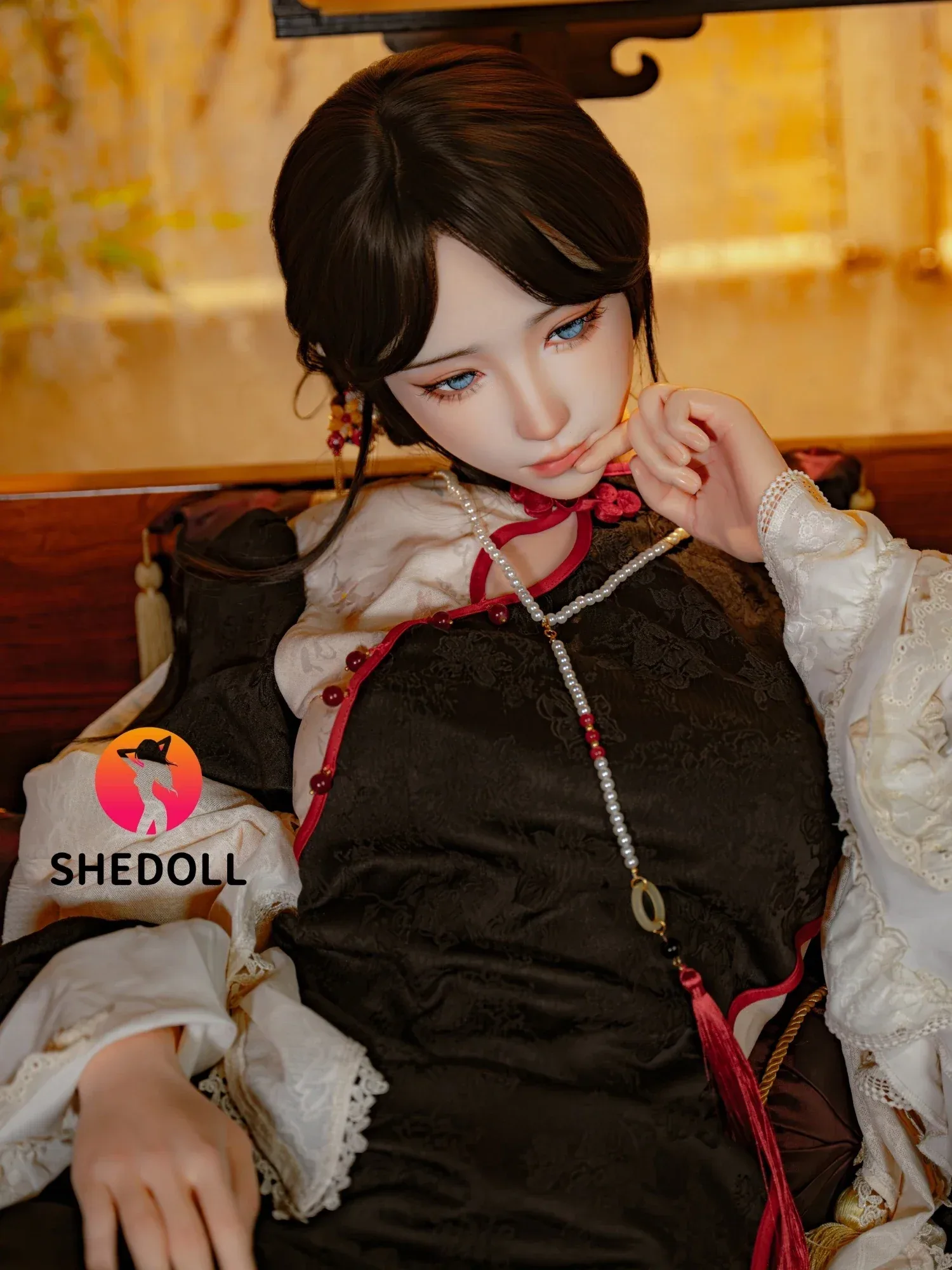 F6166—156cm\/5ft1-44kg E Cup Asian ROS Silicone Sex Doll | SHEDOLL view 9