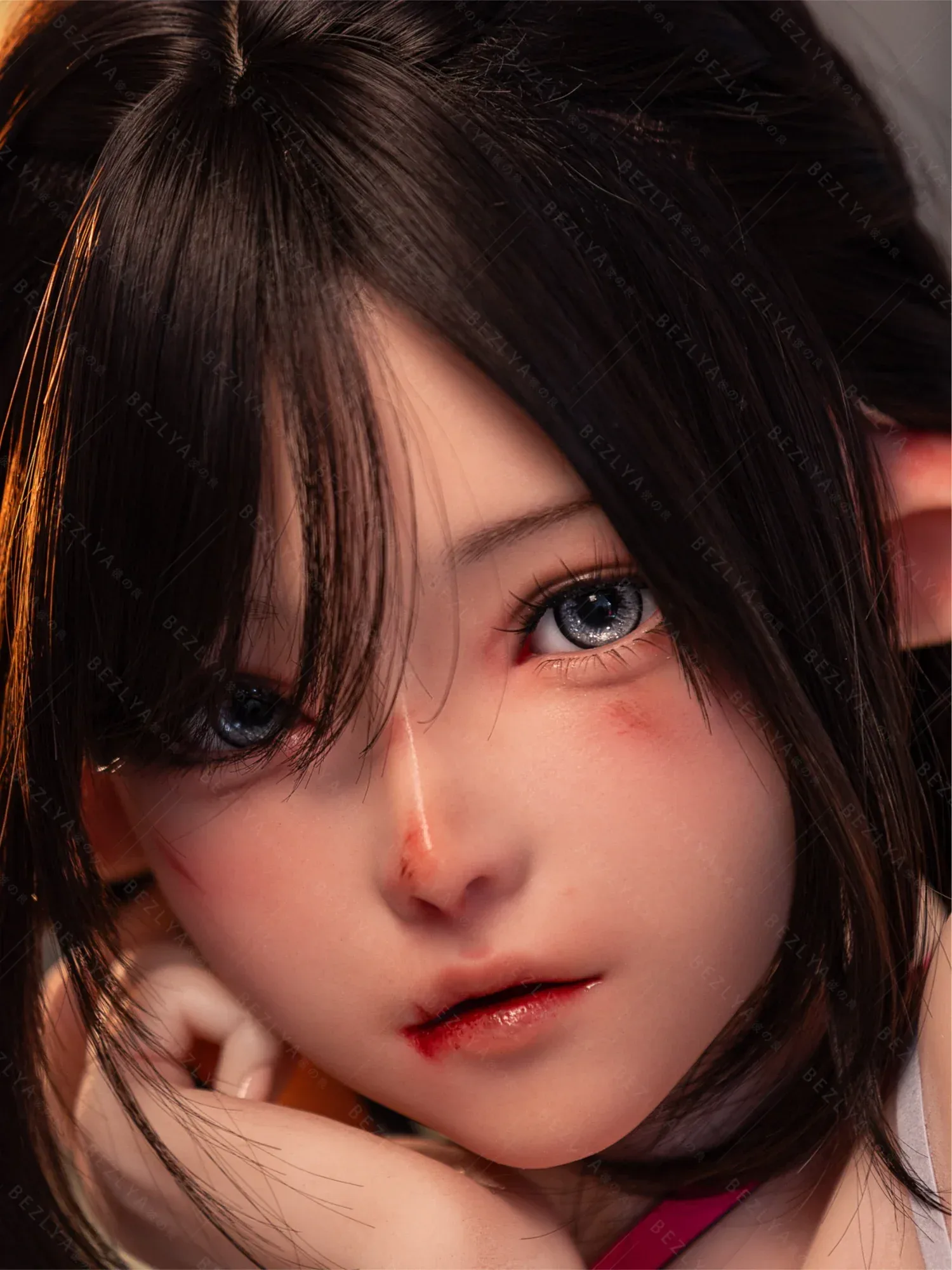 F9422-155Mcm(5.1ft)-88.2lbs 2.0+ G Cup Mini Silicone Head Life Sized Elf Sex Doll|Aitia Doll view 11