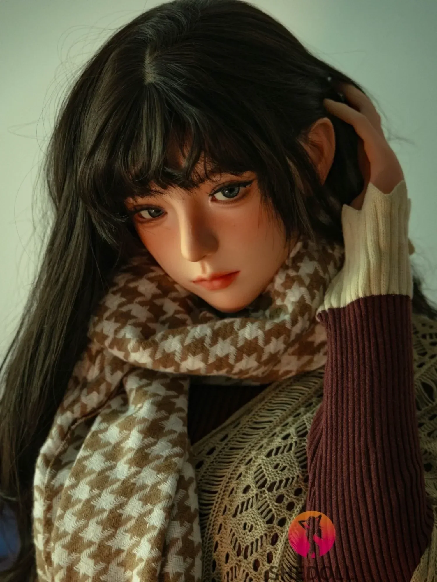 F6092—170cm\/5ft6-48kg E Cup Asian ROS Silicone Head TPE Body Sex Doll | SHEDOLL view 11