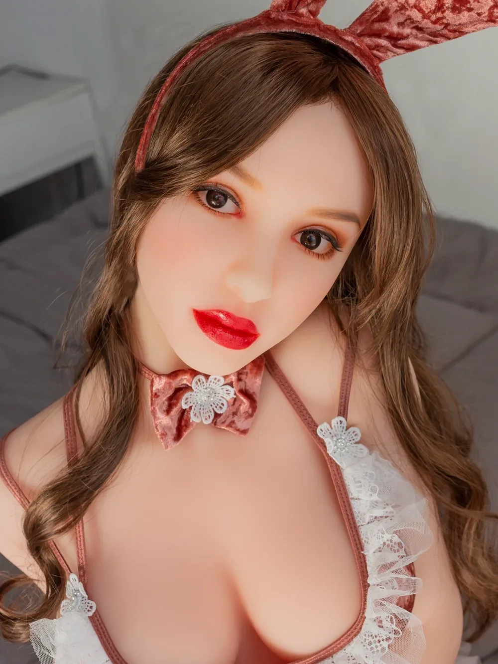 F3868-165cm\/5ft4 F Cup Lovely Cute Rabbit TPE British Sex Doll | HR Doll view 3
