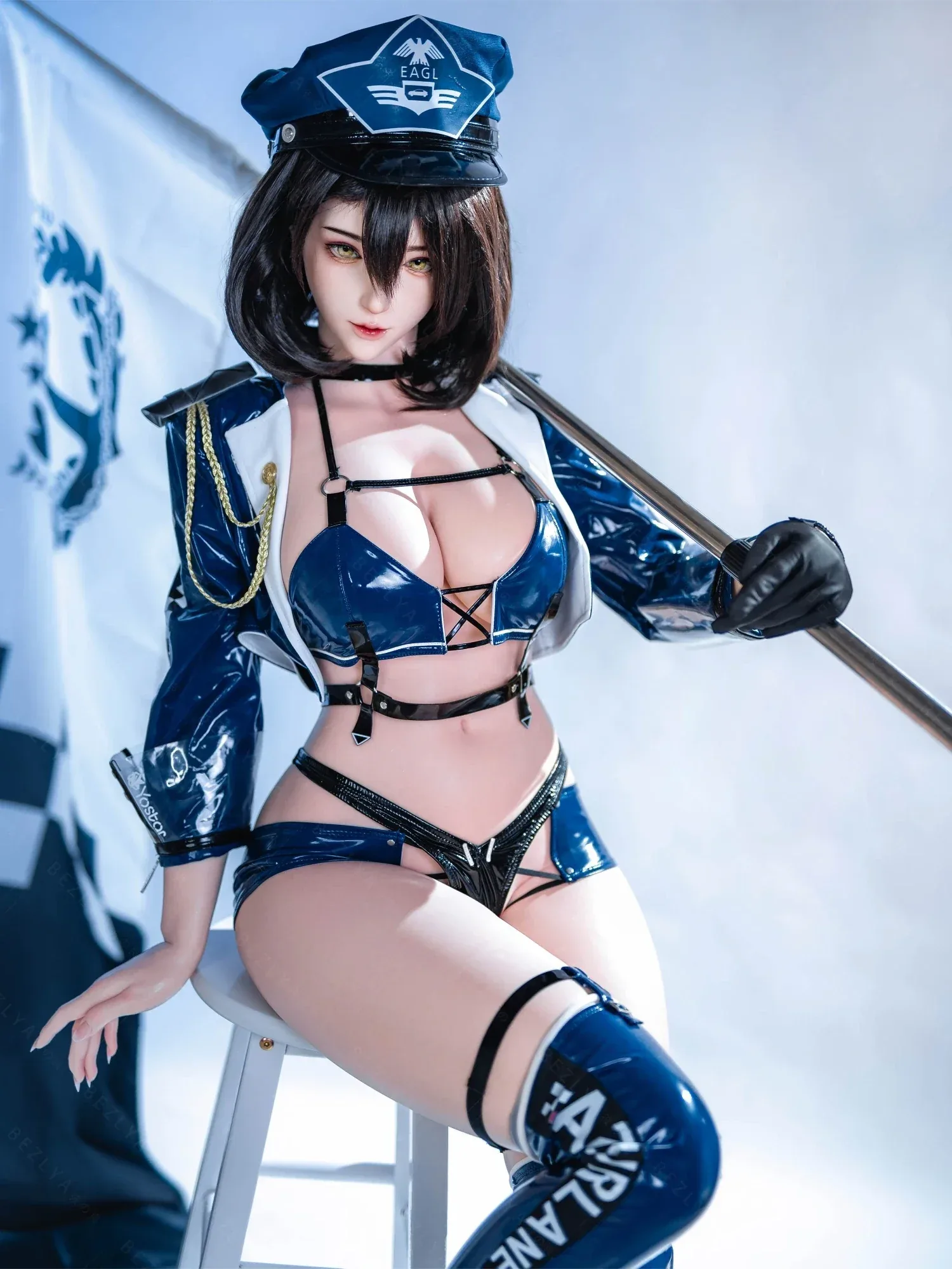 F7124-155Mcm(5.1ft)-38kg 2.2cf E Cup Mini ROS Silicone Asian Adult Chinese Anime Sex Doll|AITIA Doll view 11