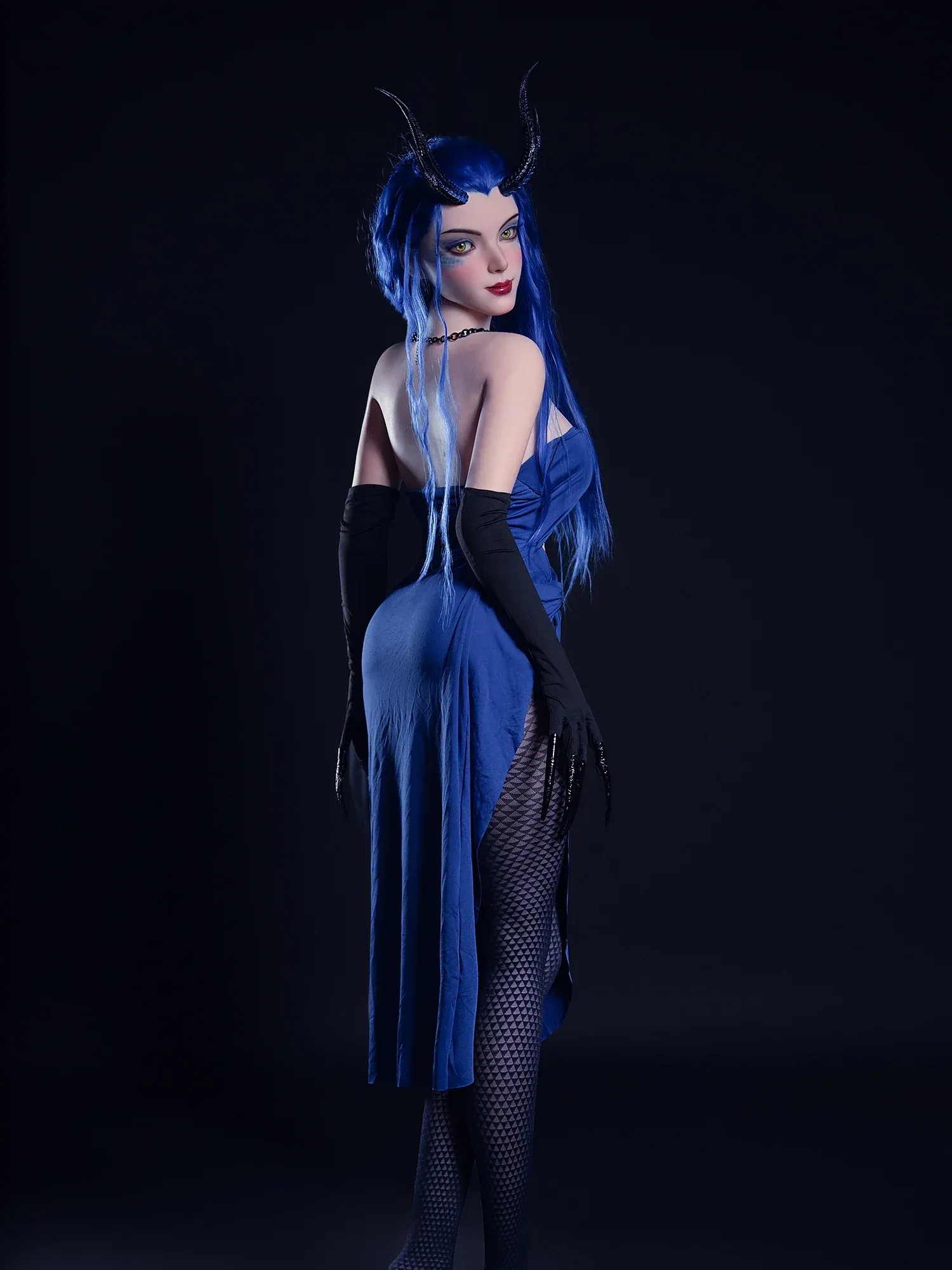 F5929- 164cm(5.4ft)\/36kg D Cup S36# Chinese Mythology Silicone Fantasy Alien Sex Doll 丨Rosretty Doll view 11