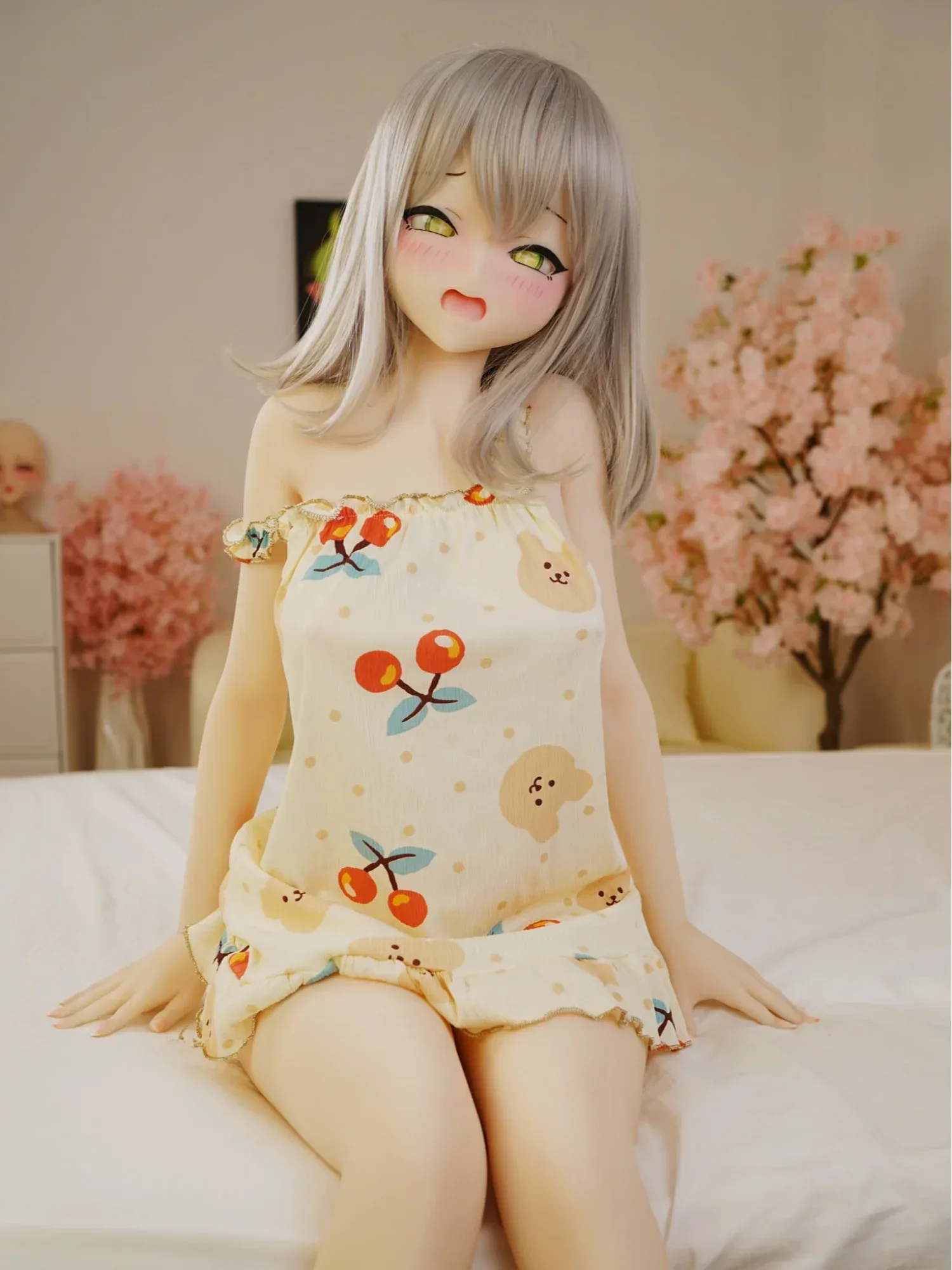 F5724-150cm(4ft9)-29kg Ema F Cup S-TPE Animes Gel filled Hentai Sex Doll | IROKEBIJIN Doll view 1