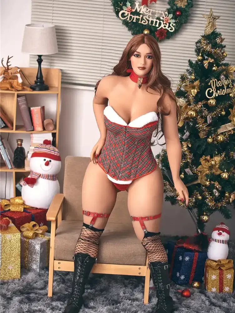 F167-156cm\/5ft1 E cup Helen Fat Girl Big Boobs TPE Realistic Chubby Sex Doll Big Butt | Irontech Doll view 3