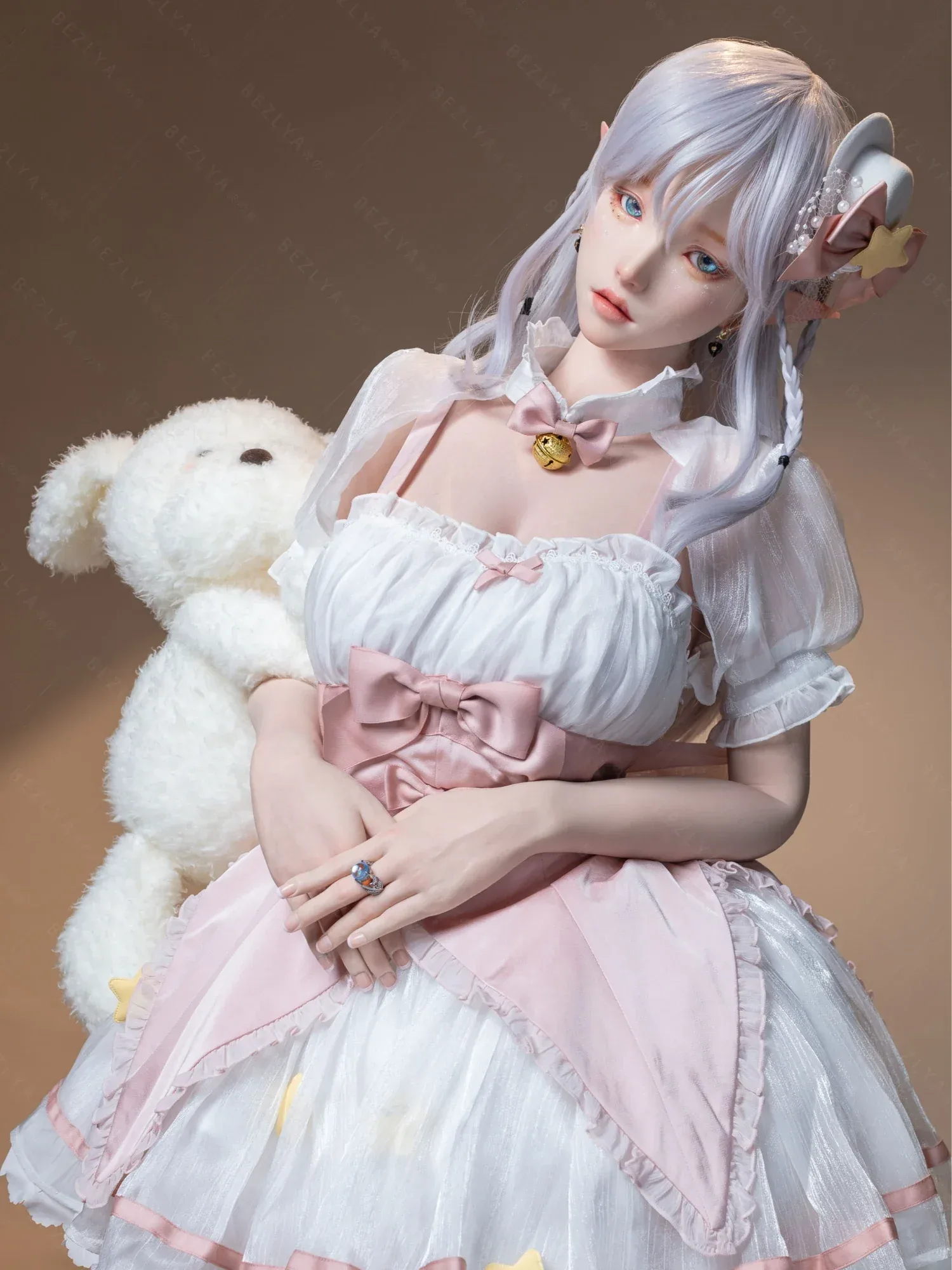 F7155-155Mcm(5.1ft)-38kg 2.2cf E Cup Mini ROS Silicone Asian Anime celebrity Sex Doll|AITIA Doll view 12