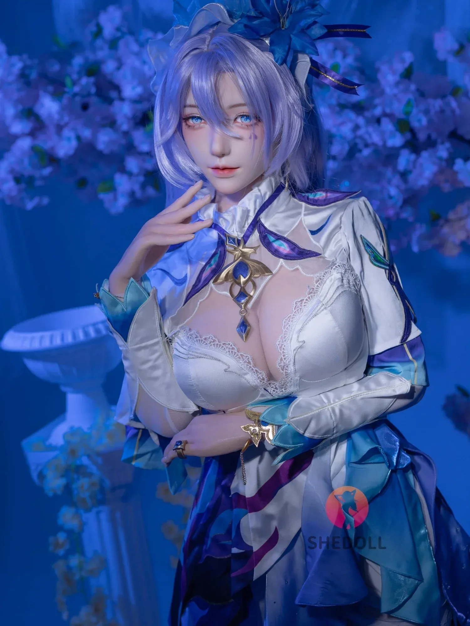 F6053—163cm\/5ft4-51kg H Cup Asian ROS Silicone Sex Doll | SHEDOLL view 7