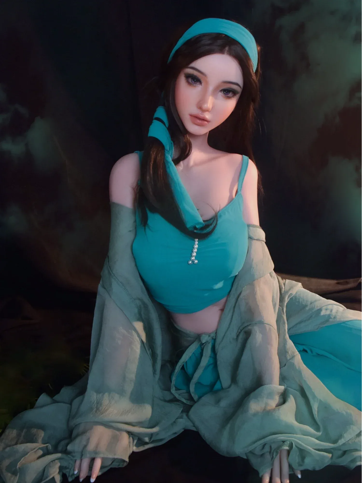 F1560-165cm\/5ft4(34.7kg) Full Silicone Sexy Chinese Robot Sex Dolls | Elsa Babe view 11