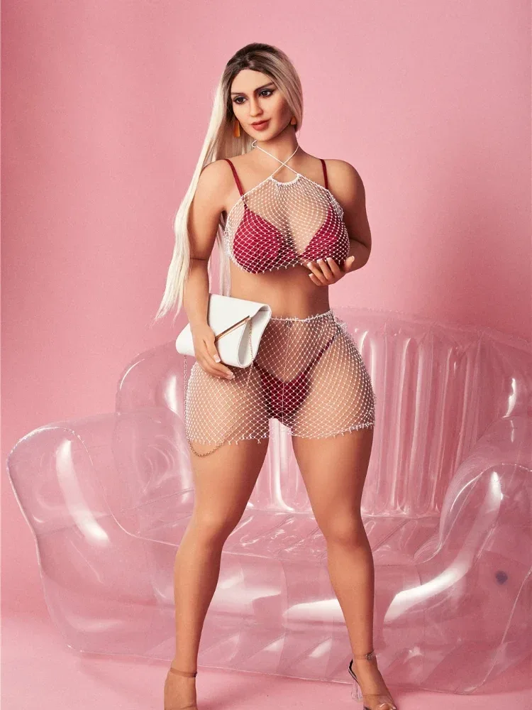 F169-156cm\/5ft1 E cup Selina Big Ass BBW Mature Looking TPE Sex Doll| Irontech Doll view 3
