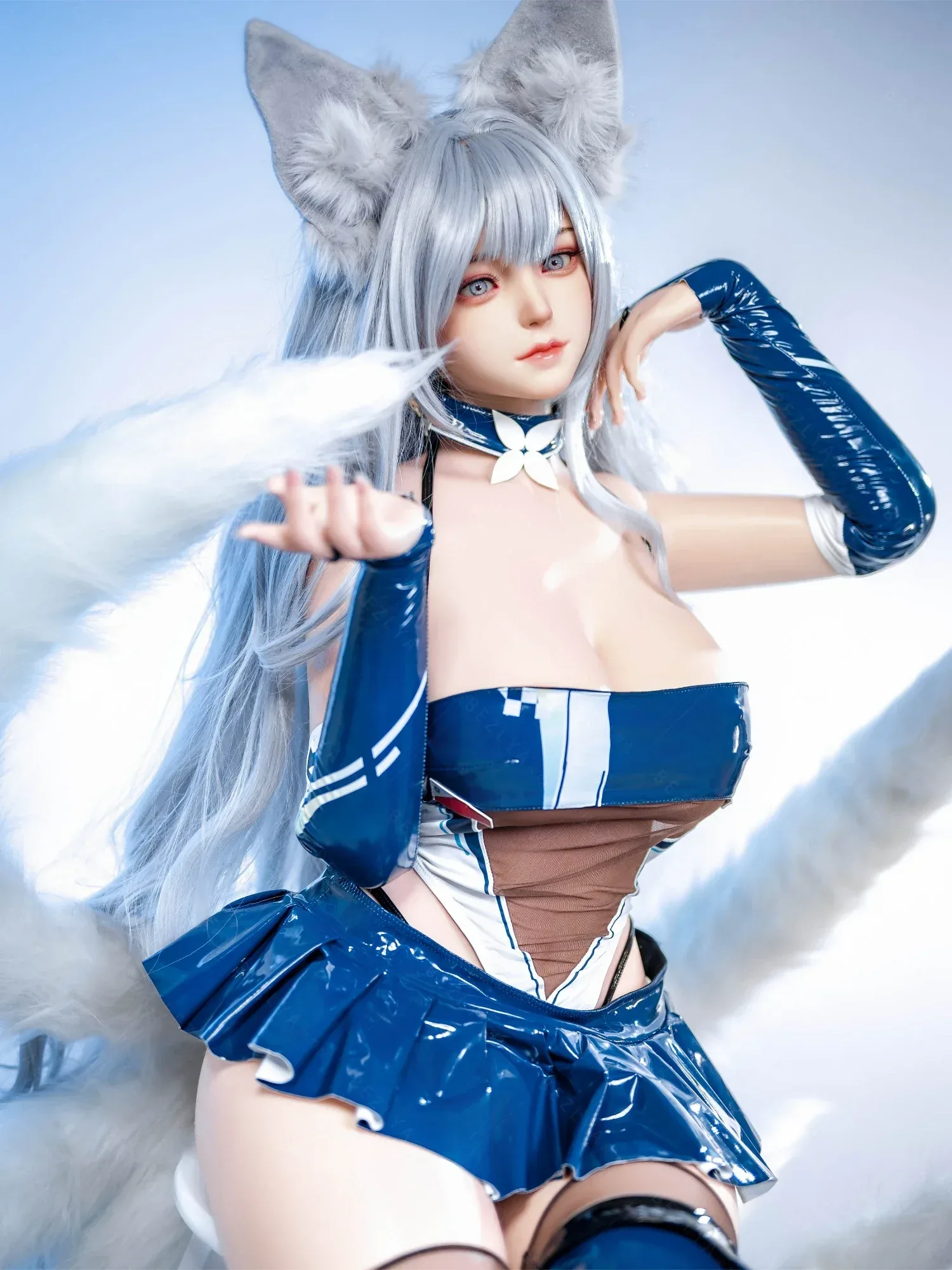 F7125-155Mcm(5.1ft)-38kg 2.2cf E Cup Mini ROS Silicone Asian Adult Chinese Anime Sex Doll|AITIA Doll view 3
