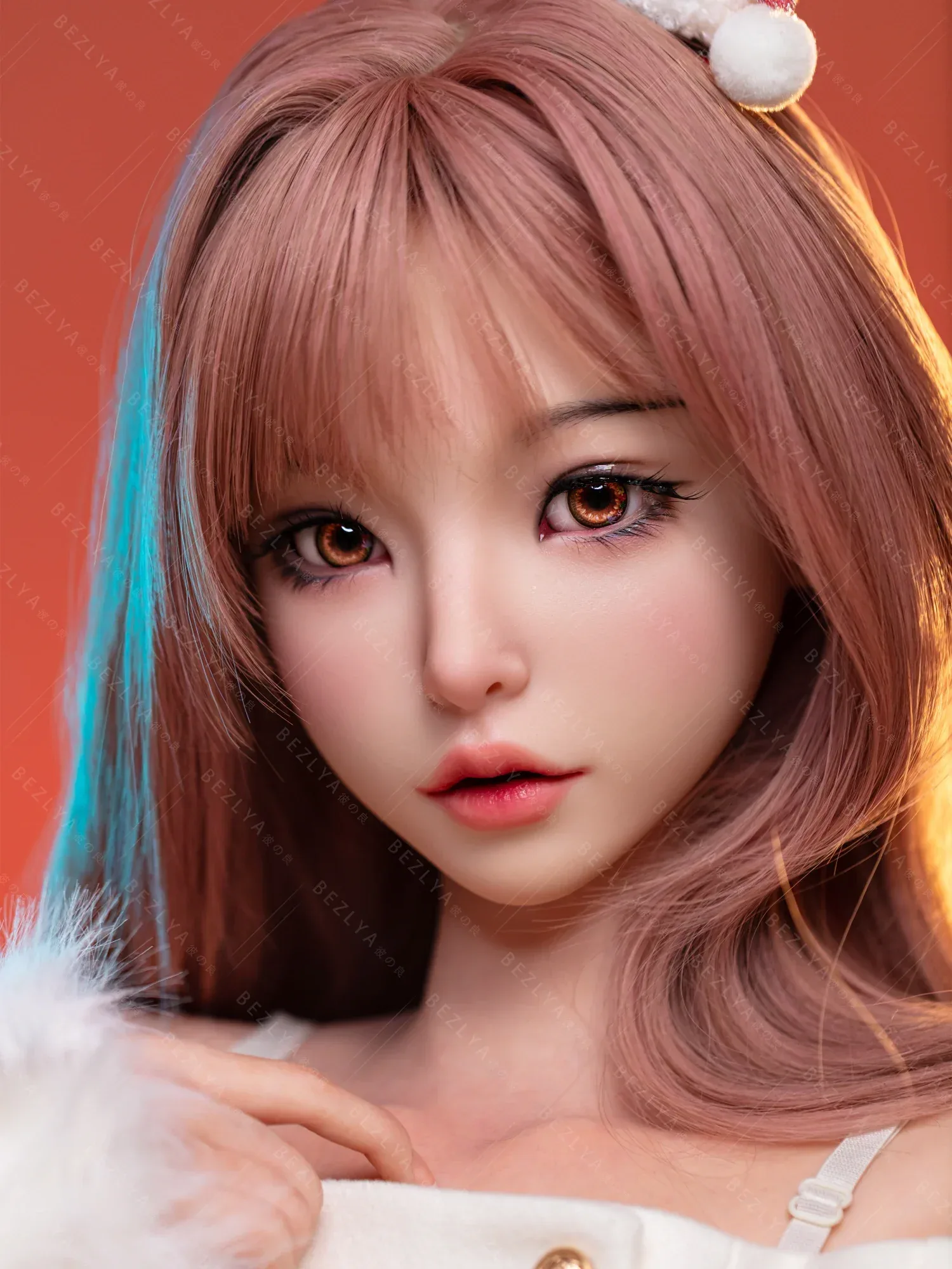 F9294-163Mcm(5.4ft)-35.8kg 2.2cf D Cup Mini ROS Silicone Asian Anime full size sex doll|AITIA Doll view 4