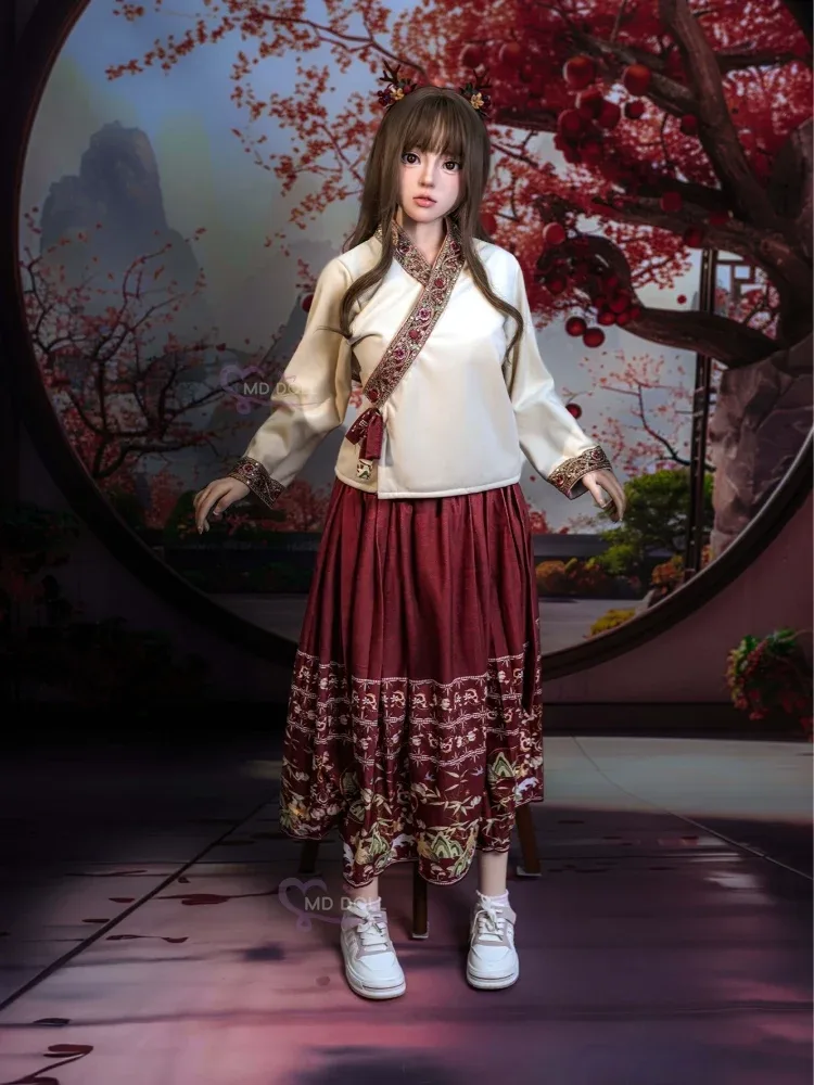F8077-150cm\/5ft-27kg M15 Medium Chest Chinese Silicone Sex Doll | MD Doll view 7