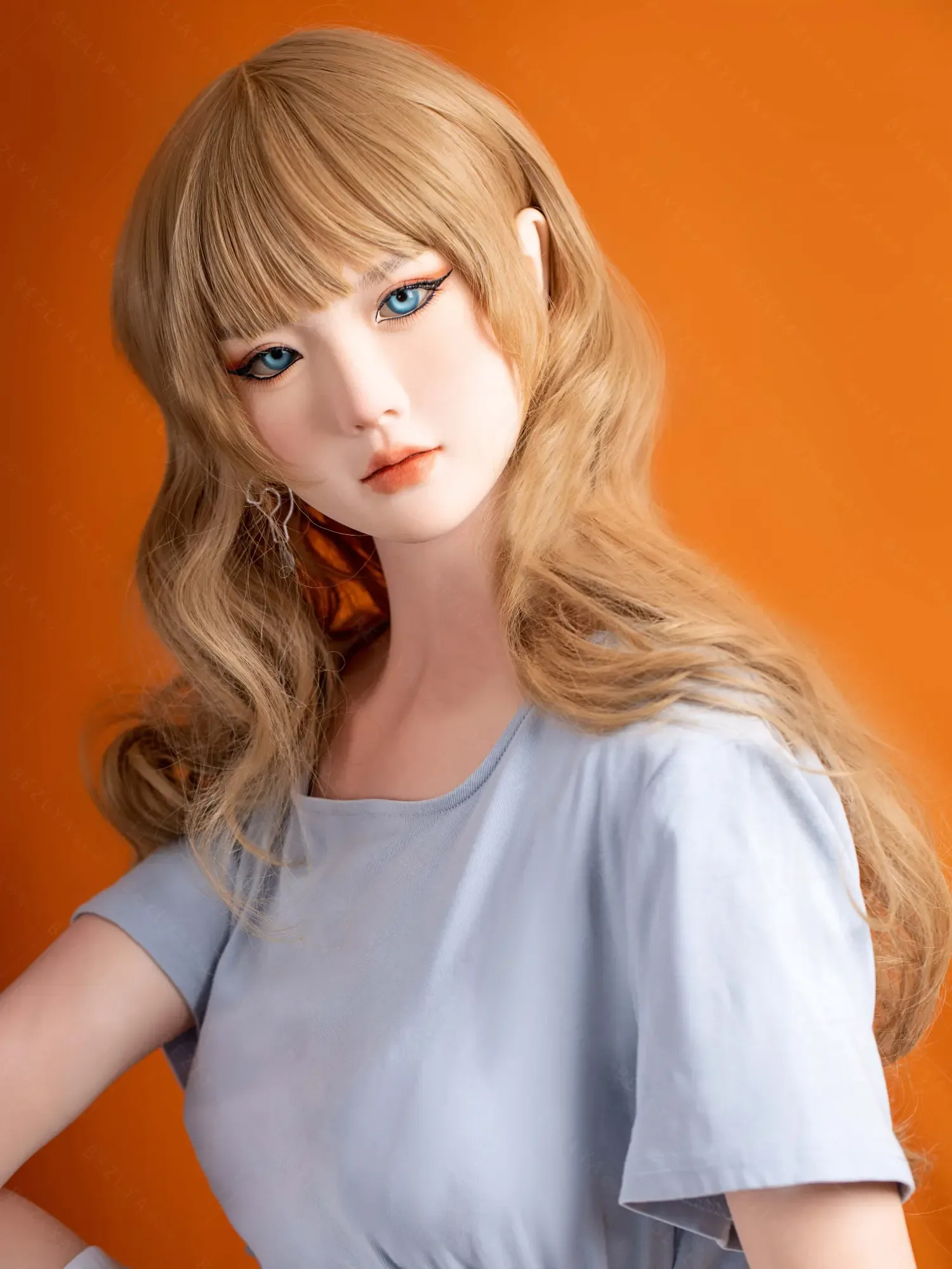 F4738-168cm(5.6ft)-39kg 2.1 C Cup Robot Full Silicone Adult Asian Chinese Sex Doll｜Bezlya Doll view 5