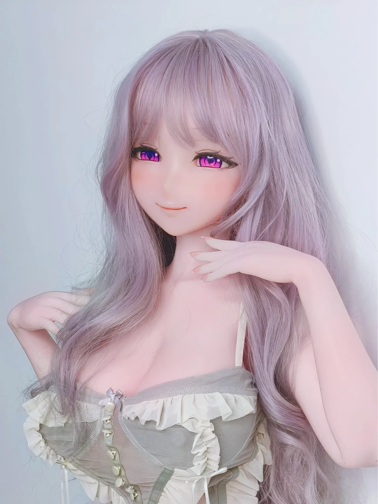 F9245-150cm\/5ft-27.5kg Silicone Head Anime real life sex dolls | Elsa Babe view 11