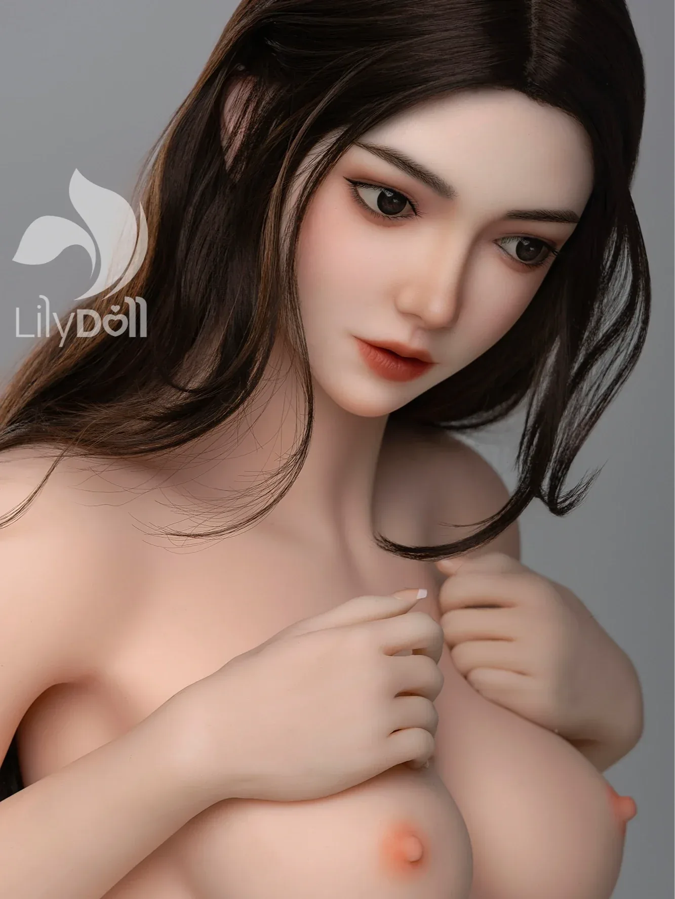 F7550—158cm\/5ft2-34kg D Cup TPE Body + Silicone Head Asian Dessert Maid Sex Doll | LilyDoll view 12