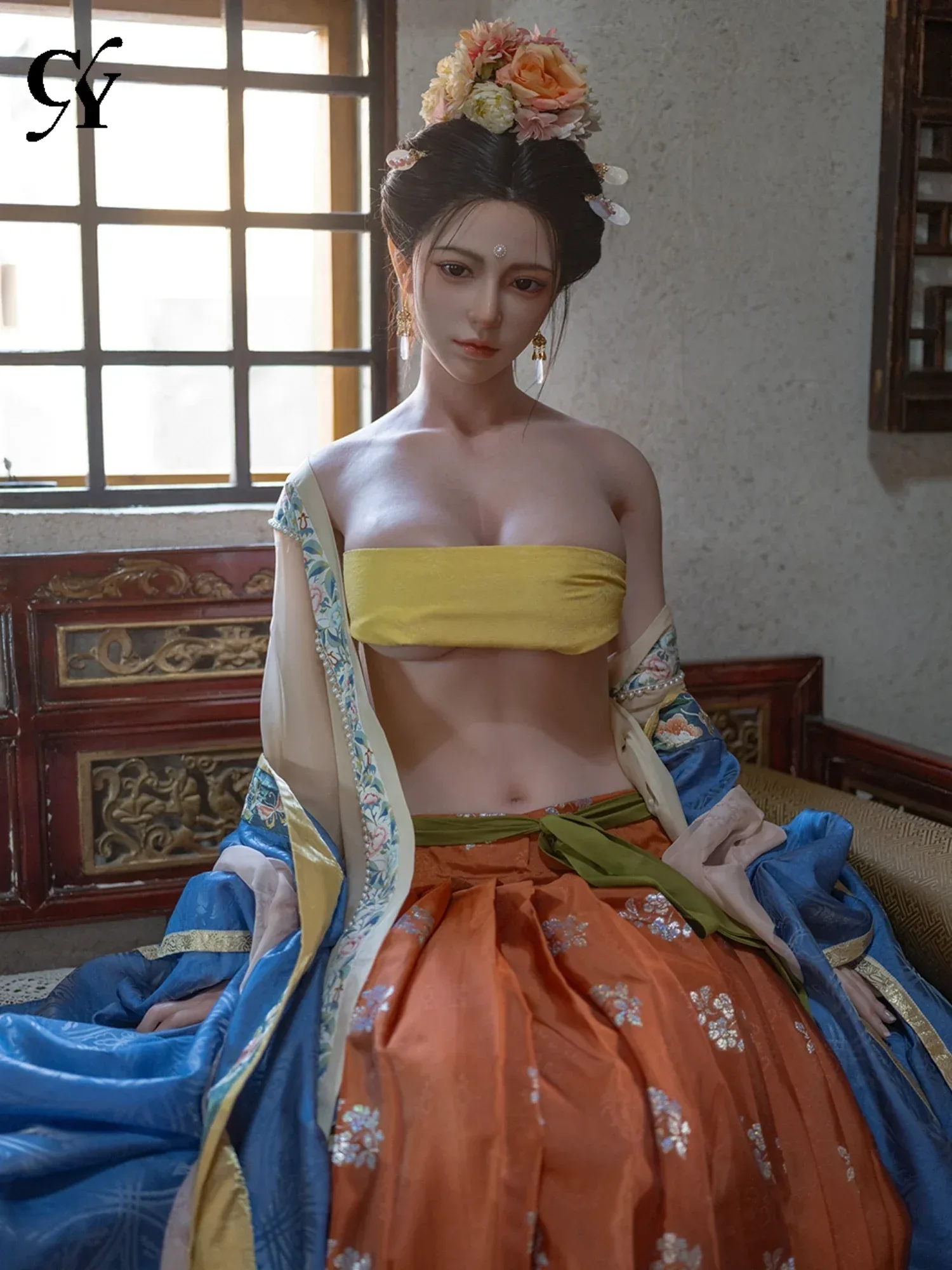 F5810—167cm\/5ft5-37kg D Cup Asian Silicone Realistic Sex Doll  | TOP-CYDOLL view 8