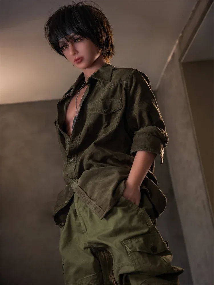 F1671-160cm(5ft3)-34kg Customizable TPE Femboy Sex Doll - Aibei Doll view 6