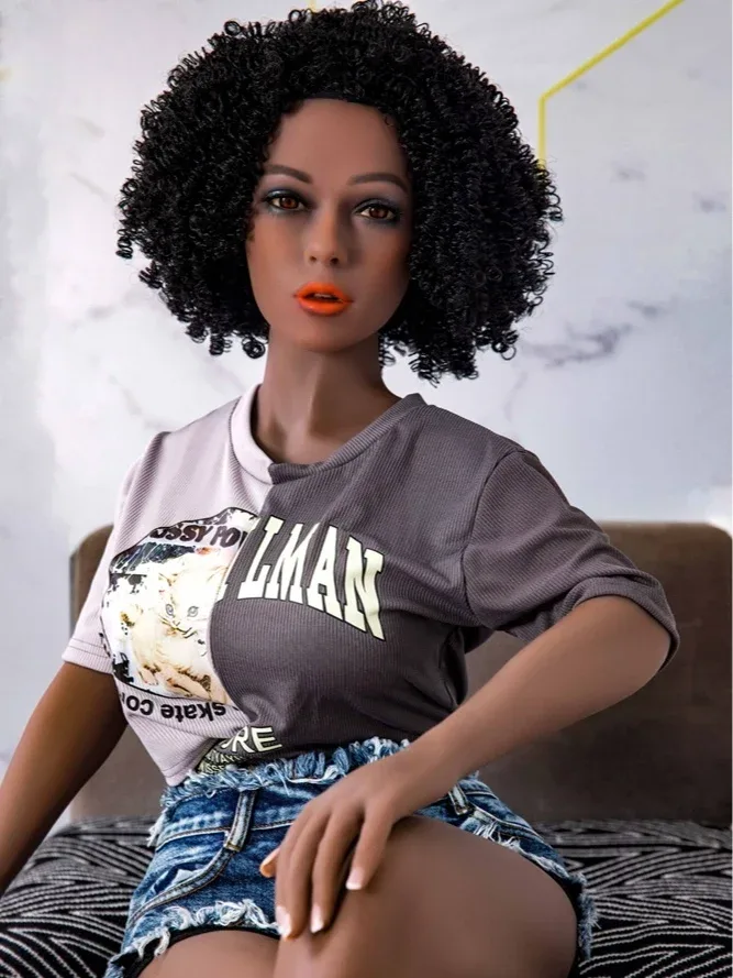 F5213-158cm(5ft2) 29.5kg D Cup Ana Real Love TPE Sex Doll |Galaxy view 4
