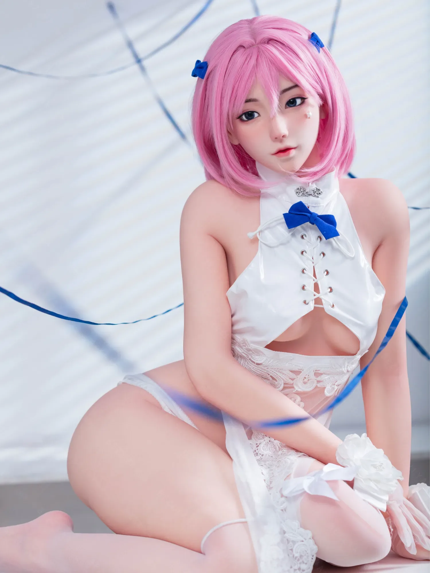 F4761-155cm(5.1ft)-37kg 2.0 A Cup Silicone Head Adult Japanese Anime Sex Doll|Bezlya Doll view 11